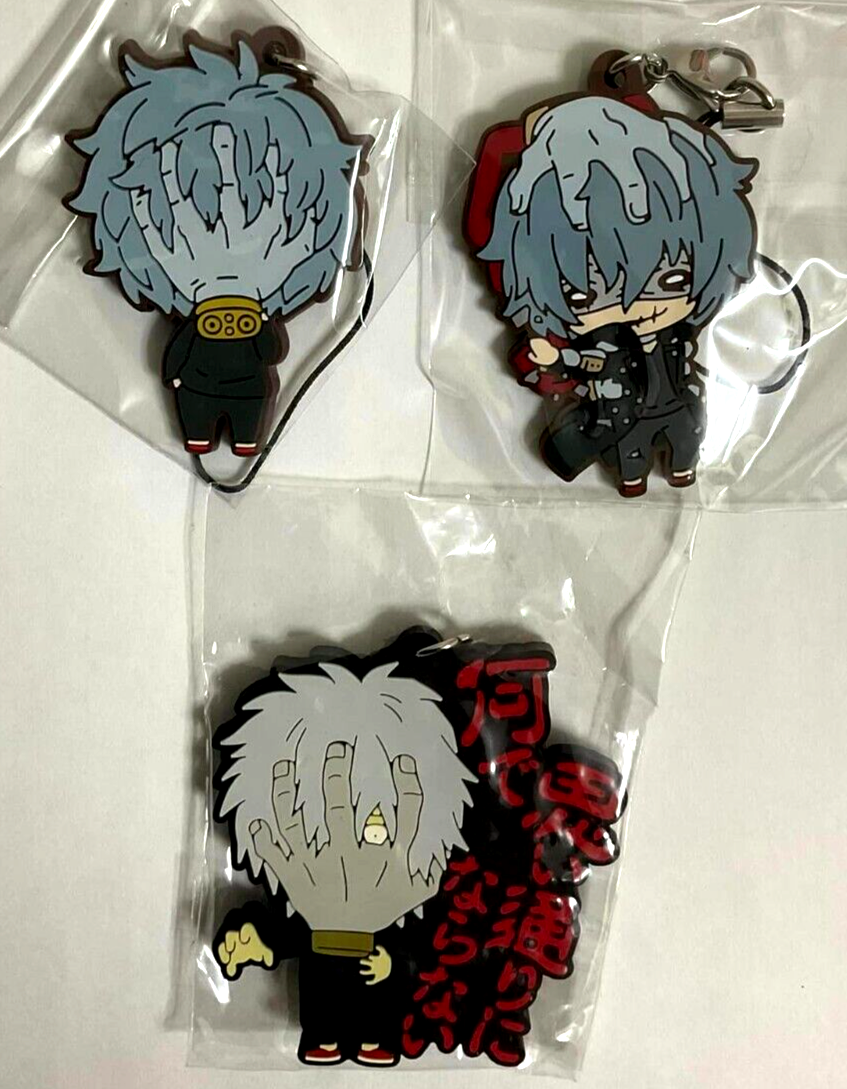 Tomura Shigaraki Pin And 2024 Keychain Lot