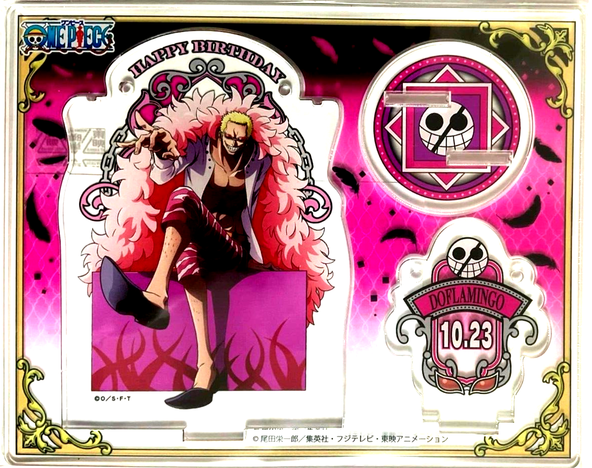 One Piece Acrylic Stand Accessory Diorama Doflamingo