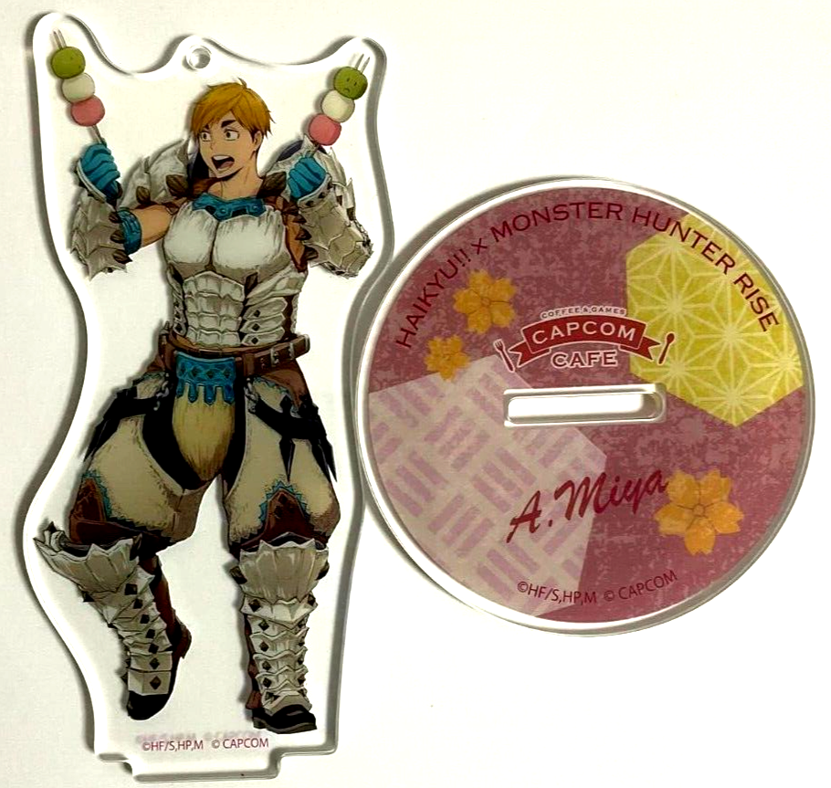 Haikyuu Monster Hunter Acrylic Stand Atsumu Miya