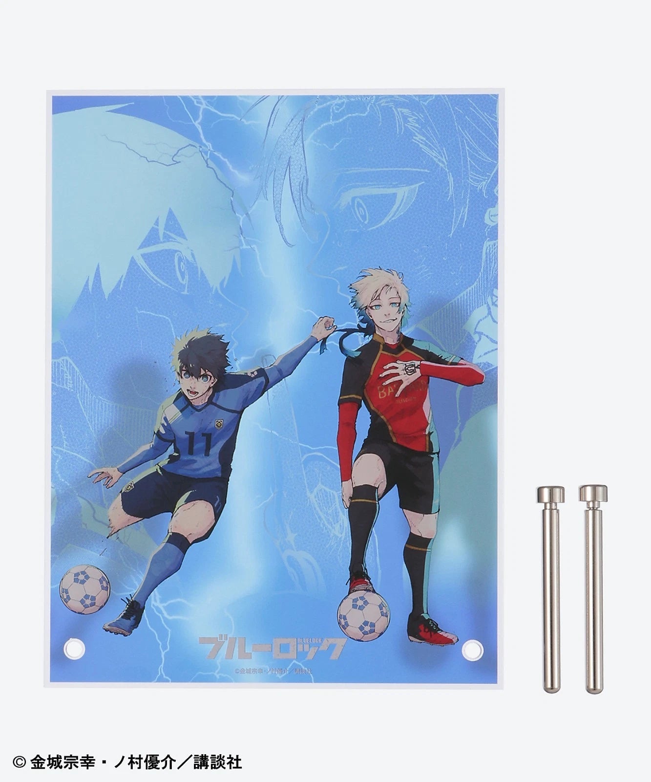 Blue Lock x ISETAN Acrylic Stand Panel Yoichi Isagi Michael Kaiser