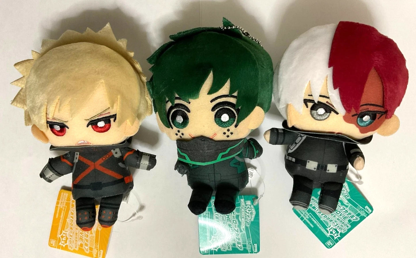 My Hero Academia WHM Tomonui Plush Doll Mascot Midoriya Bakugo Todoroki