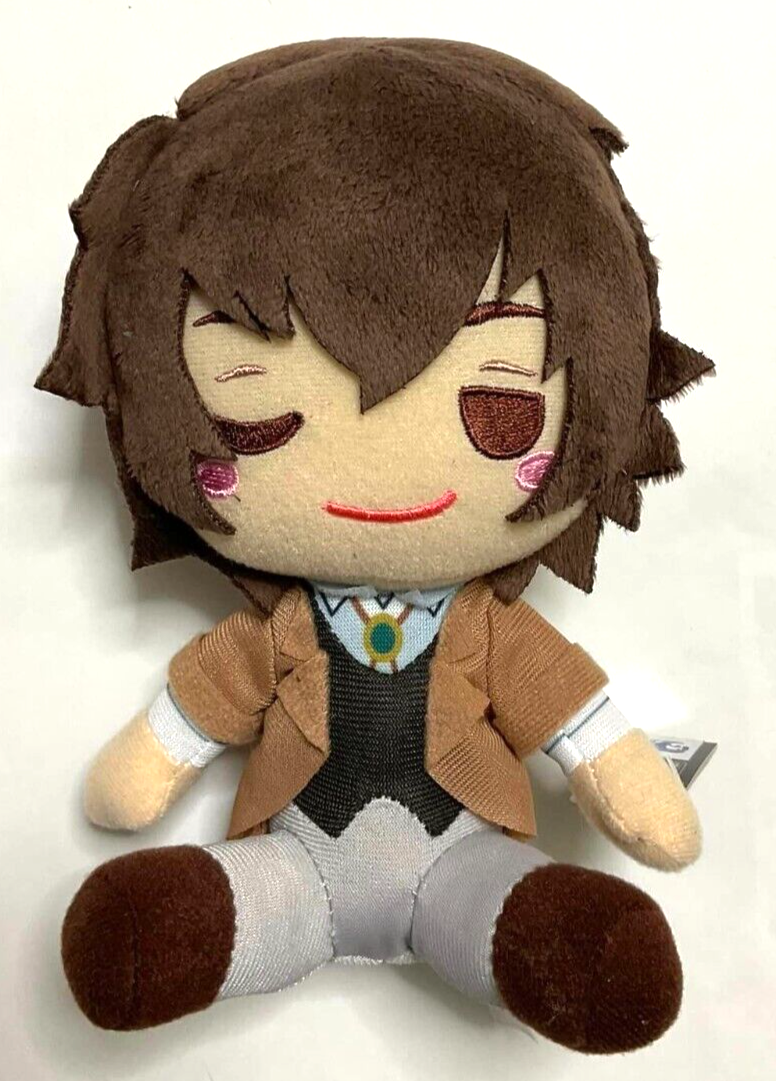 Bungo Stray Dogs Osuwari Plush Doll Soft Toy Osamu Dazai