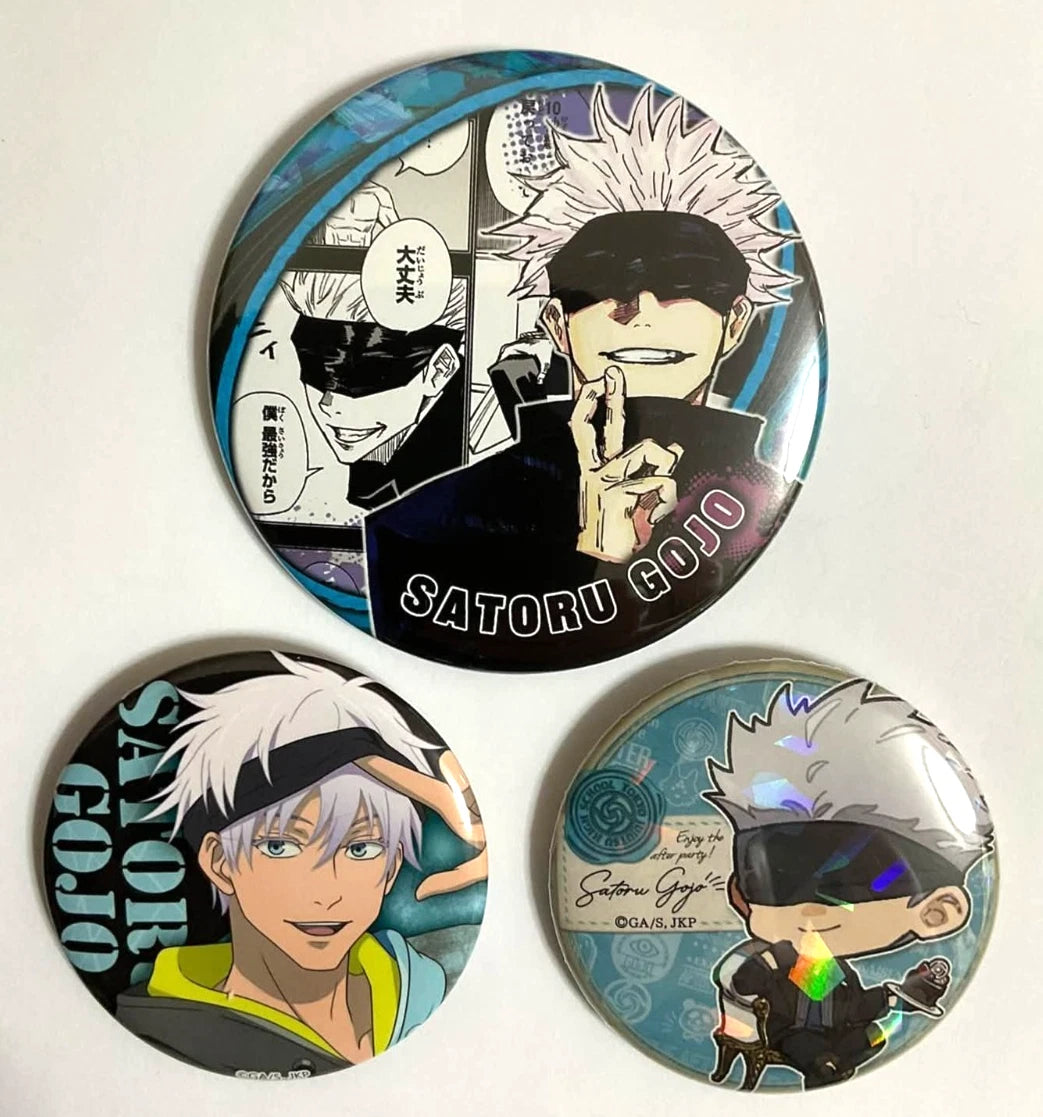 Jujutsu Kaisen Original Can Badge Button Satoru Gojo xde