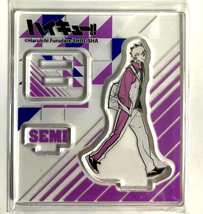 Haikyuu Acrylic Collection Stand Eita Semi Shiratorizawa