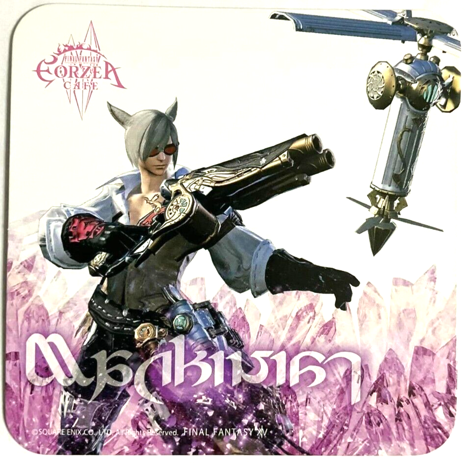 Final Fantasy XIV Job Coaster Machinist Eorzea Cafe