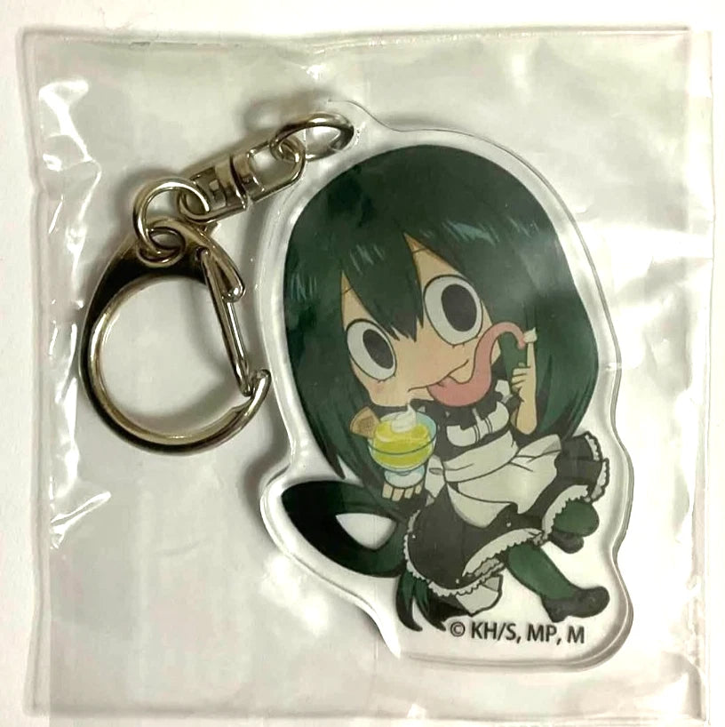 My Hero Academia x Animate Cafe Acrylic Keychain Tsuyu Asui xde