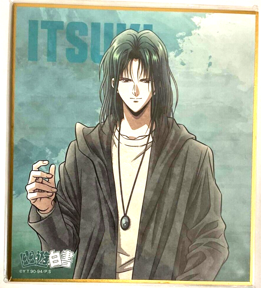 Yu Yu Hakusho WEB Kuji Autograph Shikishi Itsuki Yaminade