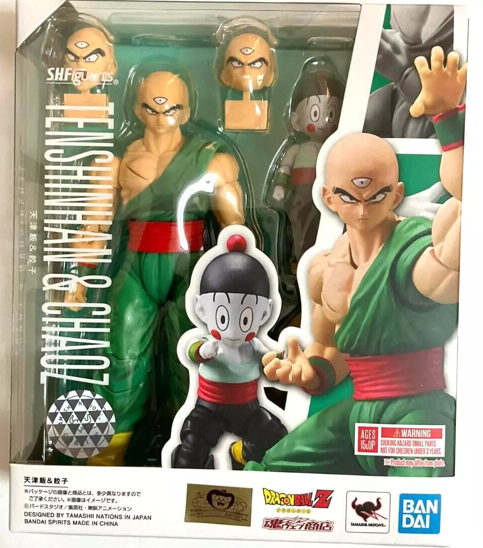 Dragon Ball SH Figurarts Action Figure Statue Tien Shinhan Chaoz