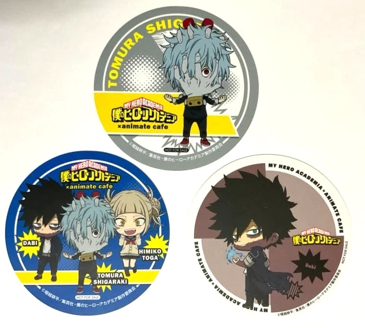 My Hero Academia Animate Coaster Tomura Shigaraki Himiko Toga Dabi xde