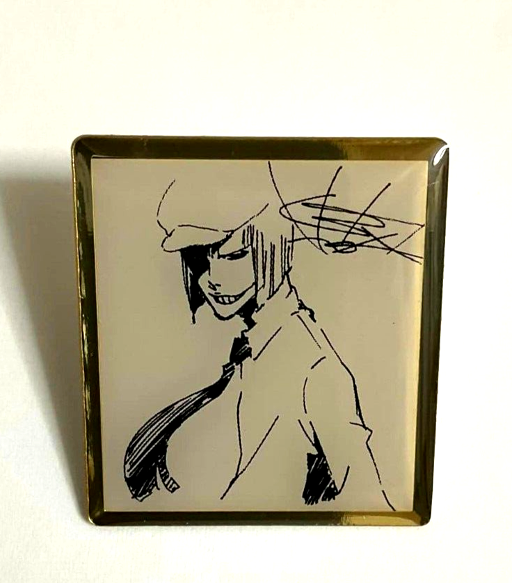 Bleach EX Genga Original Pins Badge Button Shinji Hirako