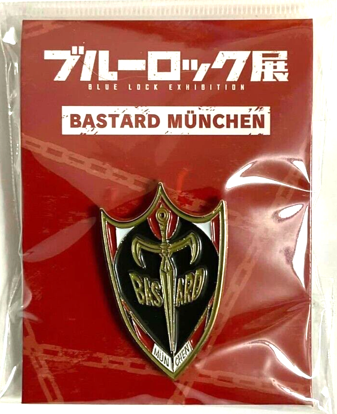 Blue Lock Exhibition Pins Button Badge Bastard Munchen