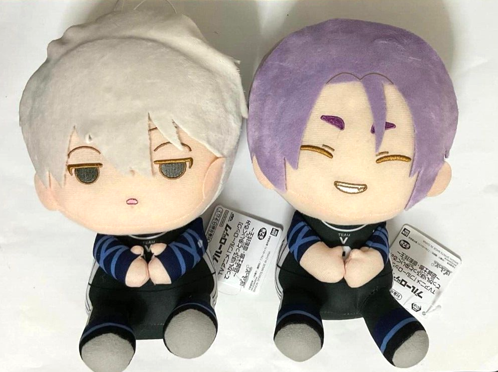 Blue Lock Big Plush Doll Mascot Seishiro Nagi Reo Mikage 20cm