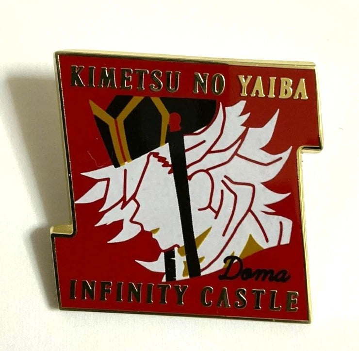 Kimetsu no Yaiba Demon Slayer MUGENJO Motif Pins Button Badge Doma