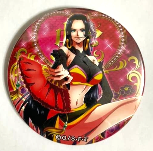 One Piece Yakara PARTY Can Badge Button Boa Hancock