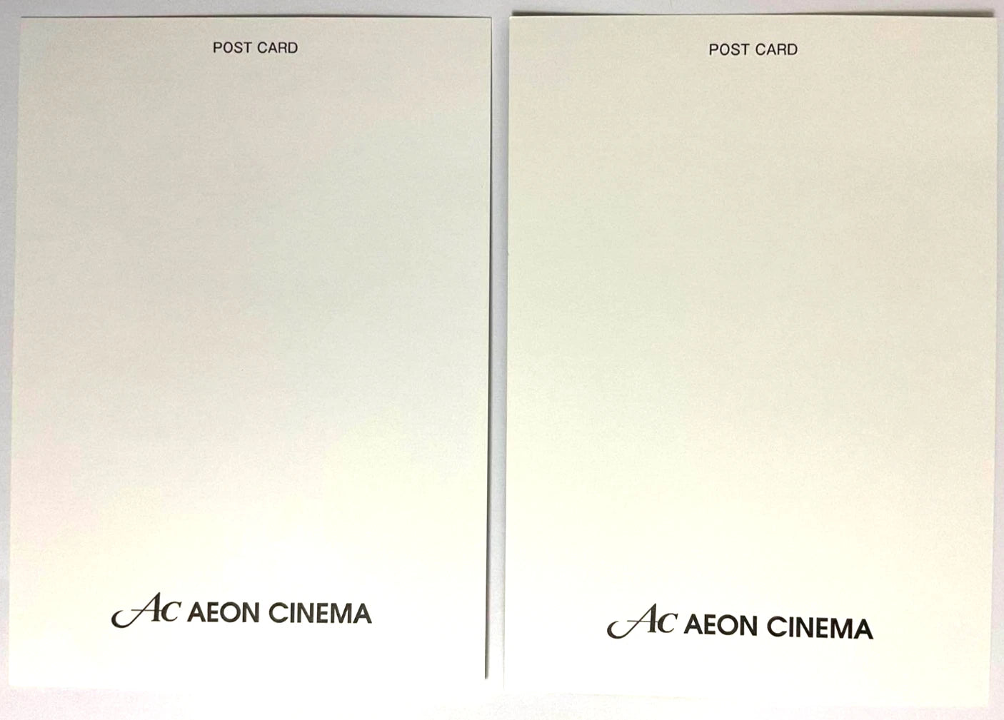 Mobile Suit Gundam GQuuuuuuX x AEON CINEMA Post Card x2 Machu Amate Yuzuriha