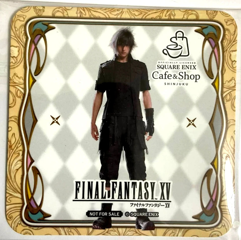 Final Fantasy XV Square Enix Cafe Original Coaster Noctis Lucis Caelum xde