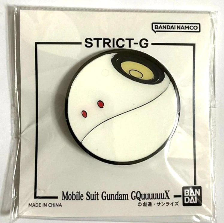 Mobile Suit Gundam GQuuuuuuX x STRICT-G Halo Pins Badge Button BANDAI NAMCO