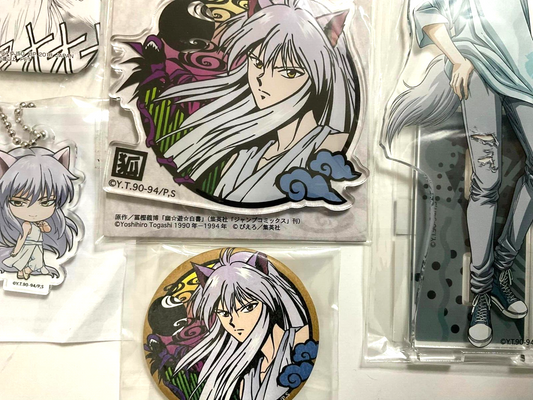 Yu Yu Hakusho Kirie Acrylic Keychain Stand Can Badge Button Yoko Kurama