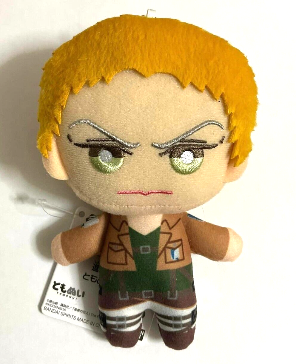 Attack On Titan Tomonui Plush Doll Soft Toy Reiner Braun