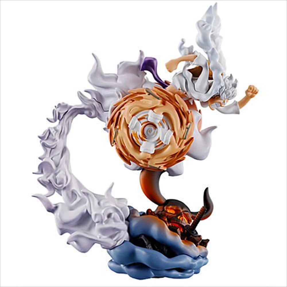 One Piece LOGBOX RE BIRTH Gear 5th Special Mini Figure Mascot Monkey D Luffy