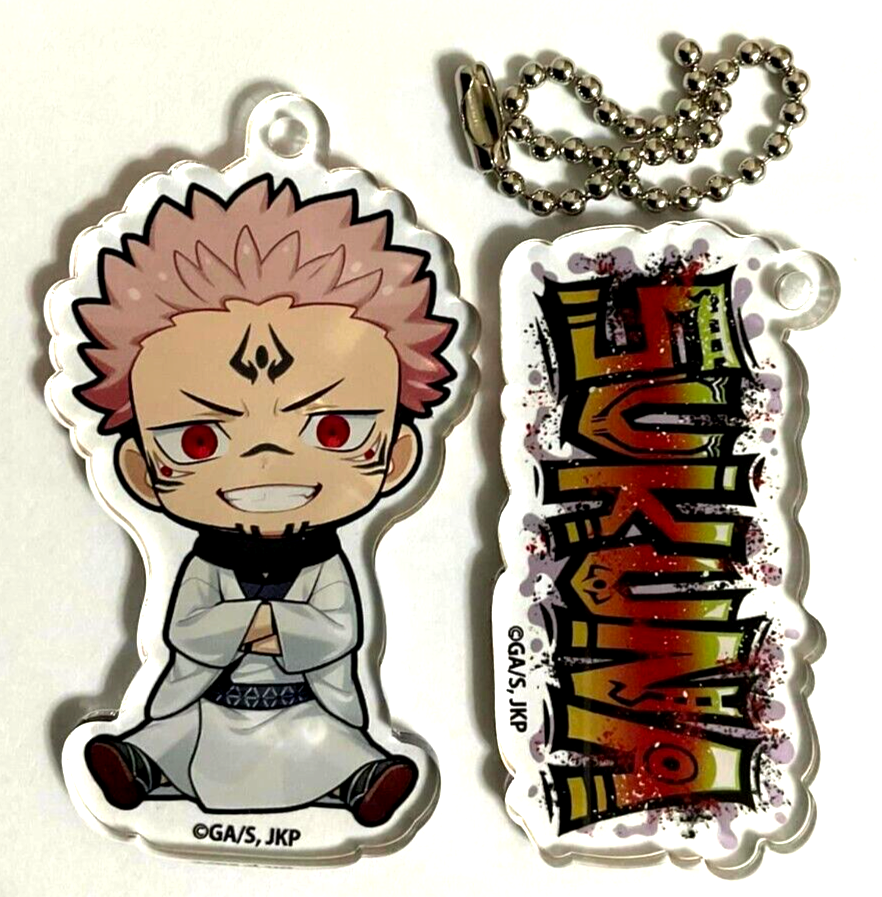 Jujutsu Kaisen x Shibuya 109 Acrylic Keychain Strap Ryomen Sukuna