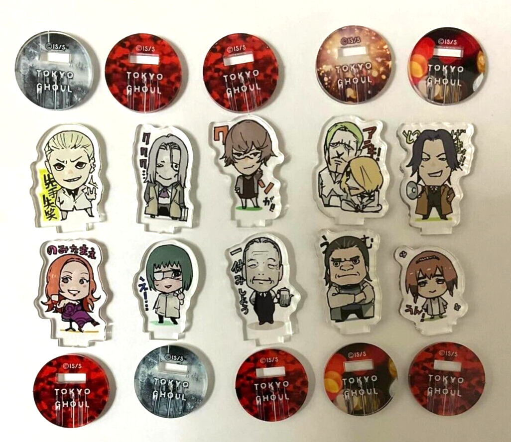 Tokyo Ghoul Acrylic Mini Stand Naki Mutsuki Kureo Mado Hinami Kuroiwa