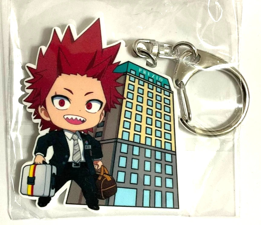 My Hero Academia x Shizutetsu Rubber Keychain Strap Eijiro Kirishima