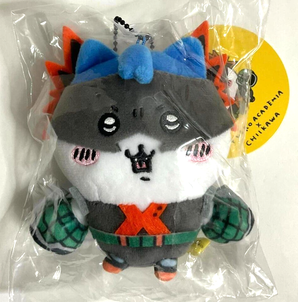 My Hero Academia x Chiikawa Collabo Plush Doll Mascot Hachiware Katsuki  Bakugo