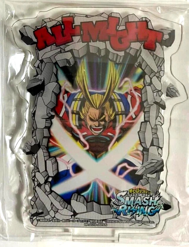 My Hero Academia SMASH RISING Acrylic Stand Plate All Might xde