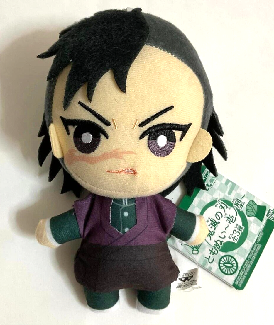 Kimetsu no Yaiba Demon Slayer Tomonui Plush Doll Genya Shinazugawa