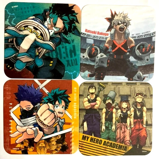 My Hero Academia Art Character Coaster Midoriya Bakugo Shinso Uraraka Iida xde