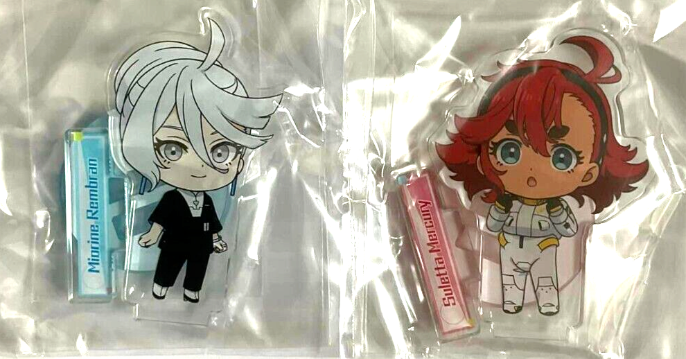 Mobile Suit Gundam The Witch from Mercury Gacha Acrylic Stand 03 Suletta Miorine