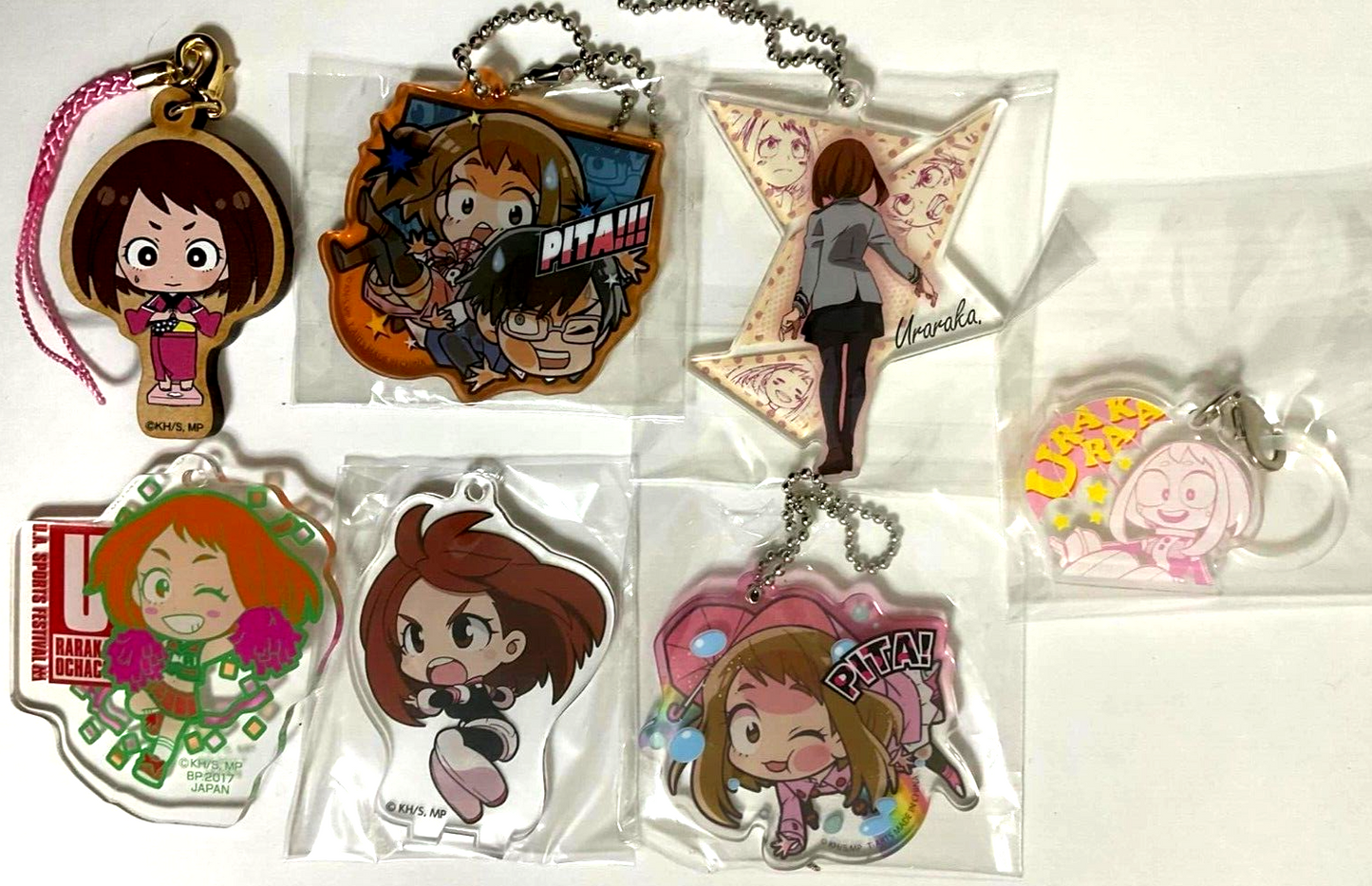 My Hero Academia Pita Animate Umbrella Acrylic Keychain Stand Ochako Uraraka