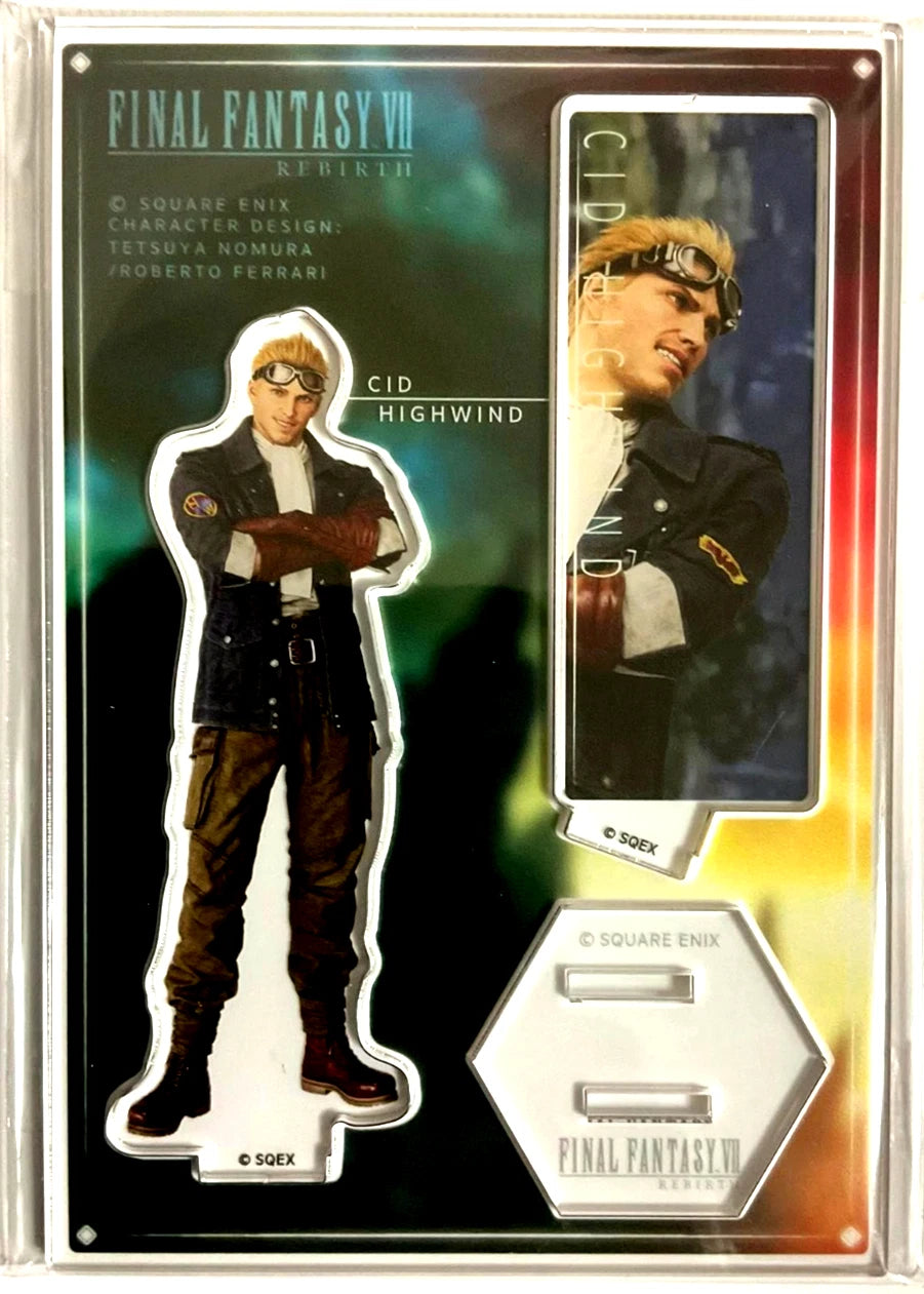 Final Fantasy VII Rebirth Acrylic Stand Cid Highwind