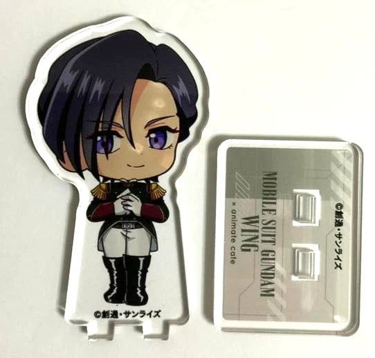 Mobile Suit Gundam W x Animate Cafe Mini Acrylic Stand Lucrezia Noin