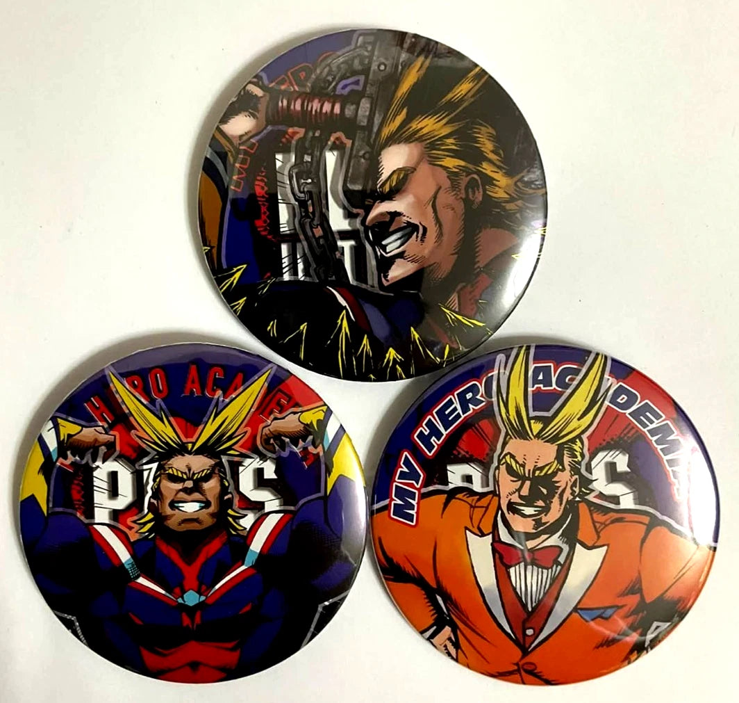 My Hero Academia Can Badge Button Collection All Might xde