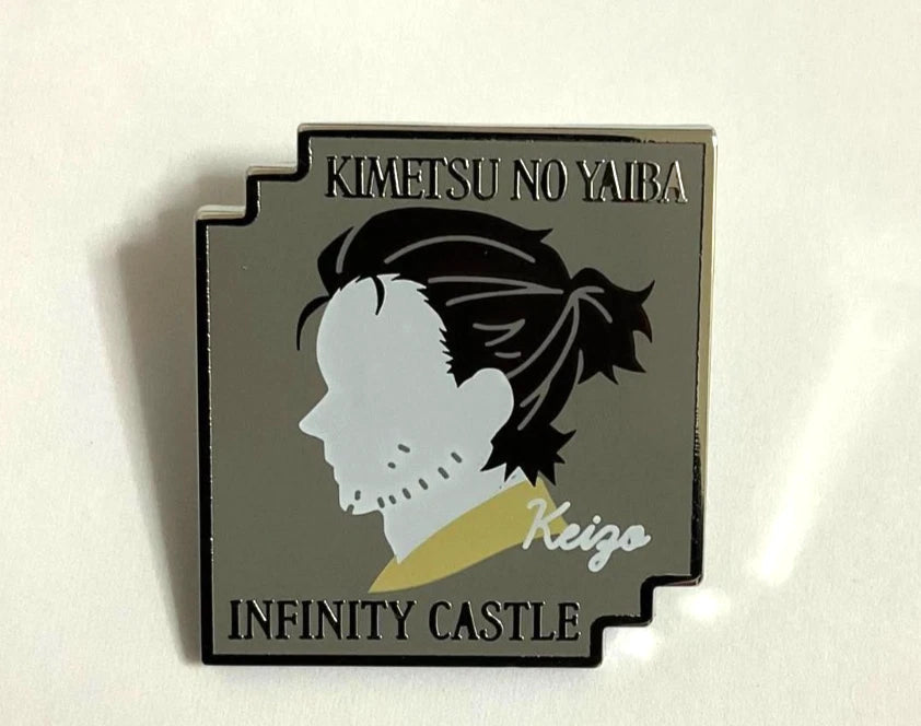 Kimetsu no Yaiba Demon Slayer MUGENJO Motif Pins Button Badge Keizo