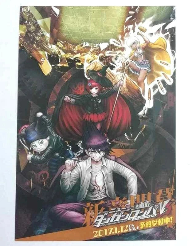 Danganronpa V3 Post Card Kaito Momota Ryuma Hoshi Anjie Yonaga Himiko Yumeno xde