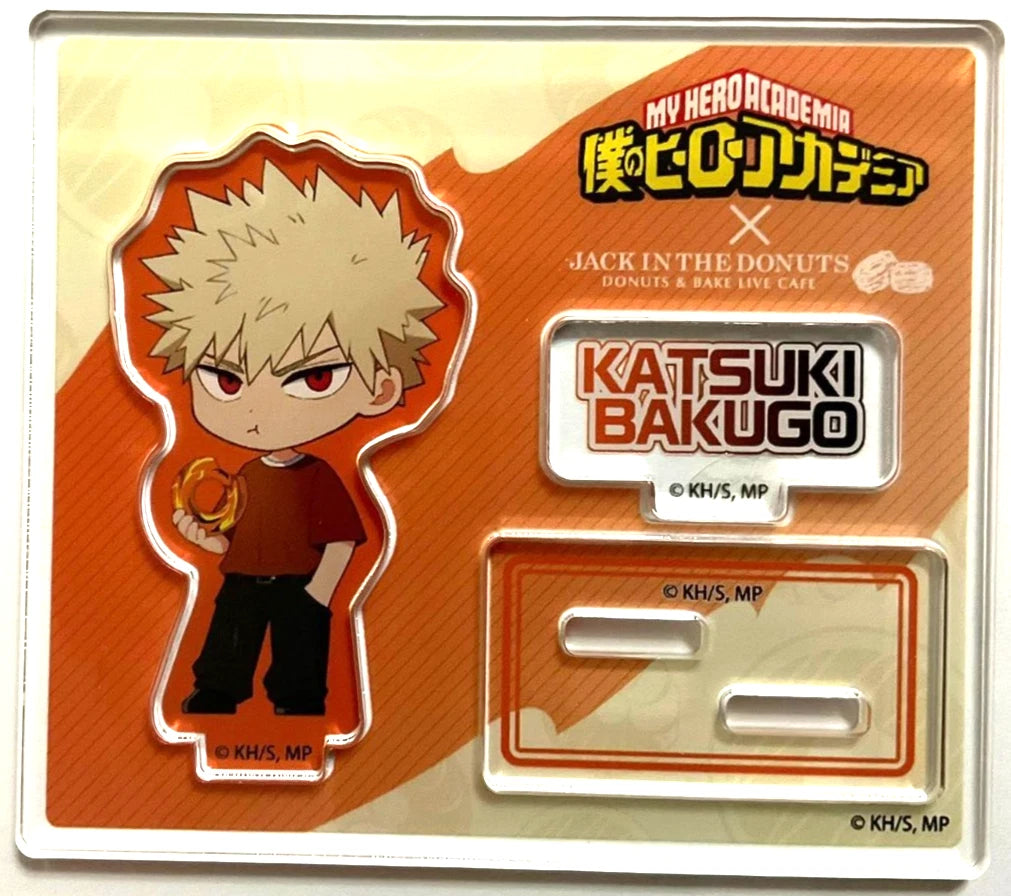 My Hero Academia x JACK IN THE DONUTS Acrylic Stand Katsuki Bakugo