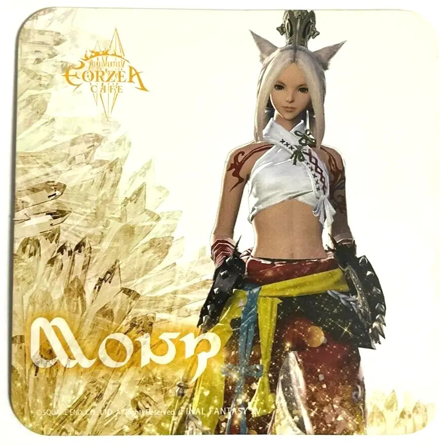 Final Fantasy XIV Job Coaster Monk Eorzea Cafe