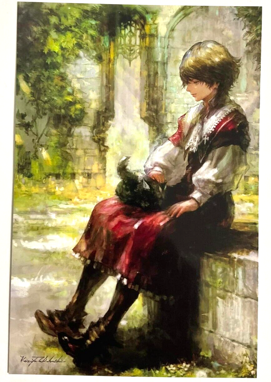 Final Fantasy XVI Square Enix Cafe Original Postcard x3 Joshua Rosfield Phoenix