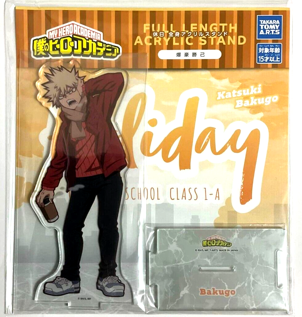My Hero Academia Holiday Acrylic Stand Katsuki Bakugo Animate