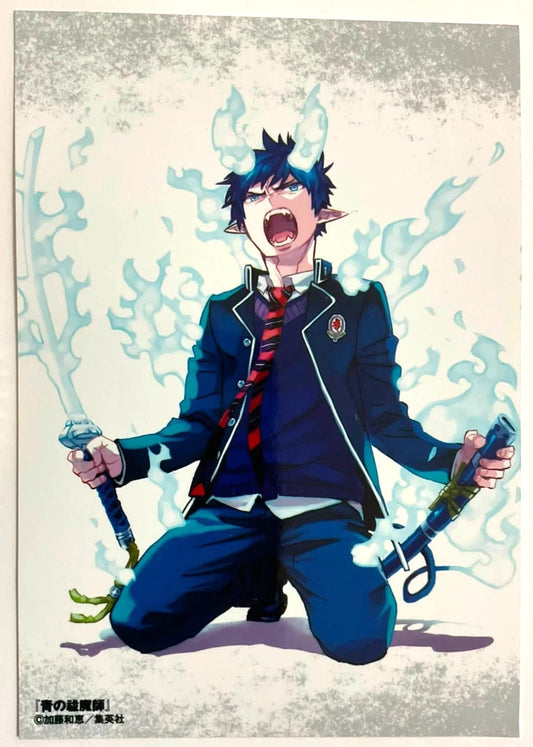 Blue Exorcist MBS Anime FES Mini Card Bromide Can Badge Button Rin Okumura xde
