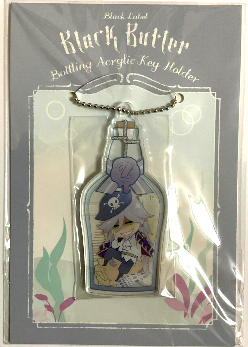 Black Butler Funtom Black Label Acrylic Keychain Undertaker