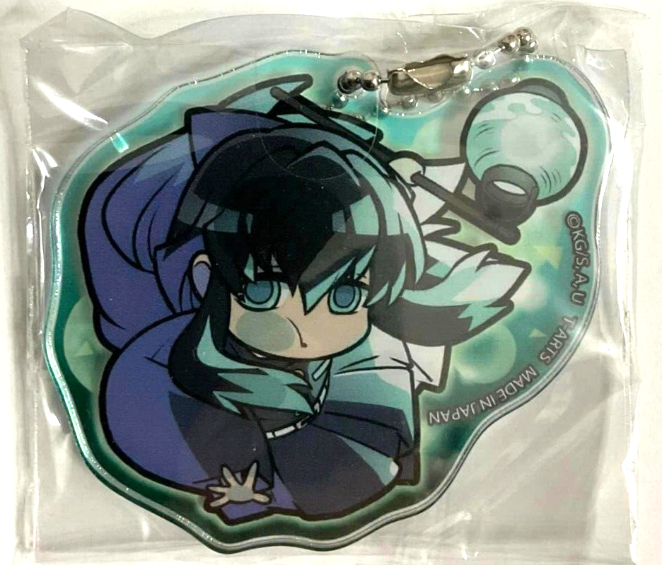 Kimetsu no Yaiba Demon Slayer Pita Acrylic Keychain Strap Muichiro Tokito