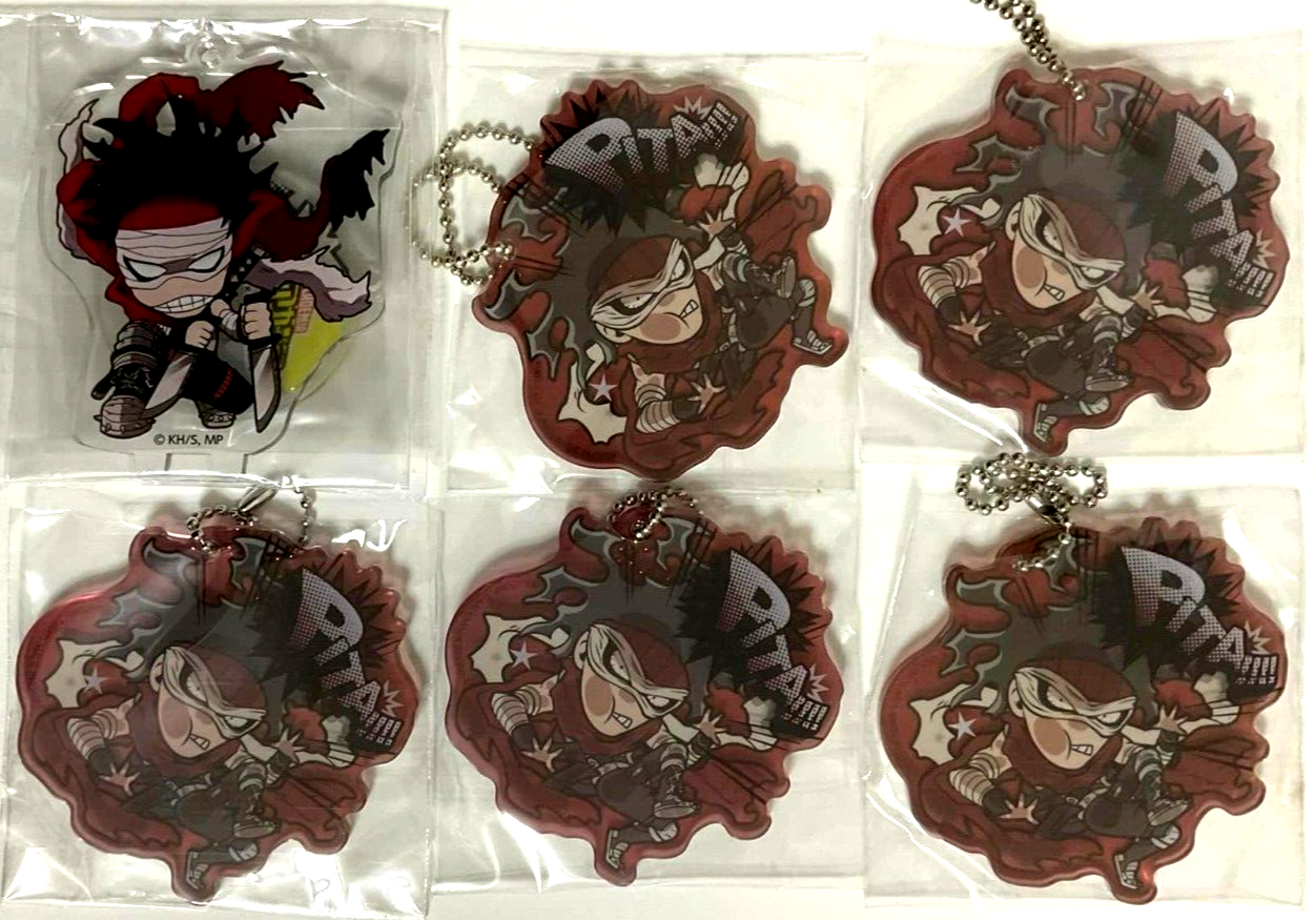 My Hero Academia Pita Animate Acrylic Stand Keychain x6 Stain