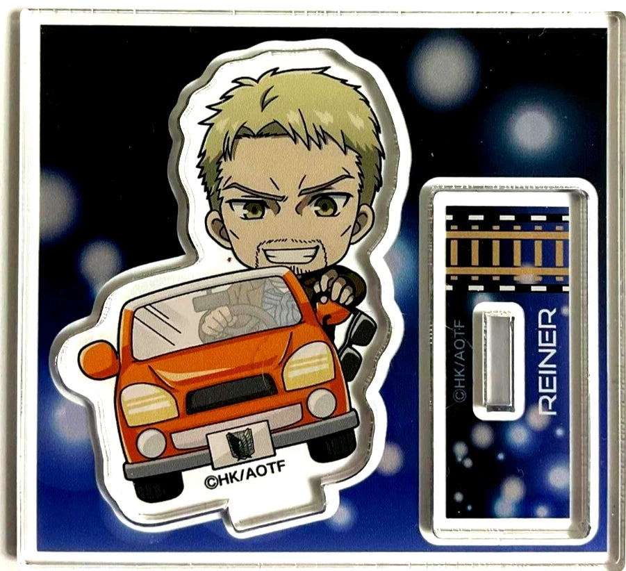 Attack On Titan x Oshitabi Mini Acrylic Stand Reiner Braun