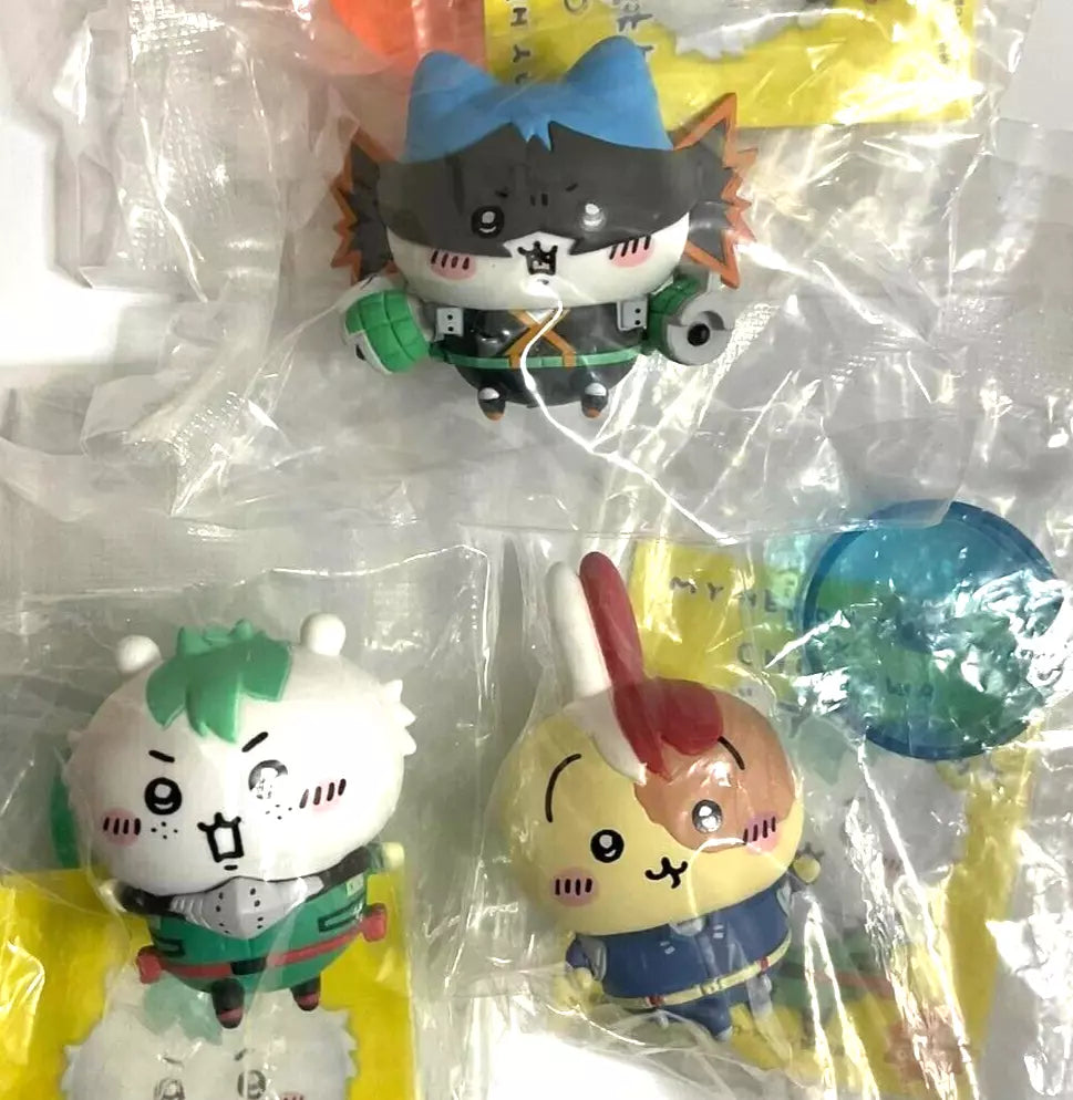 My Hero Academia x Chiikawa Collabo Mini Figure Mascot Midoriya Bakugo Todoroki