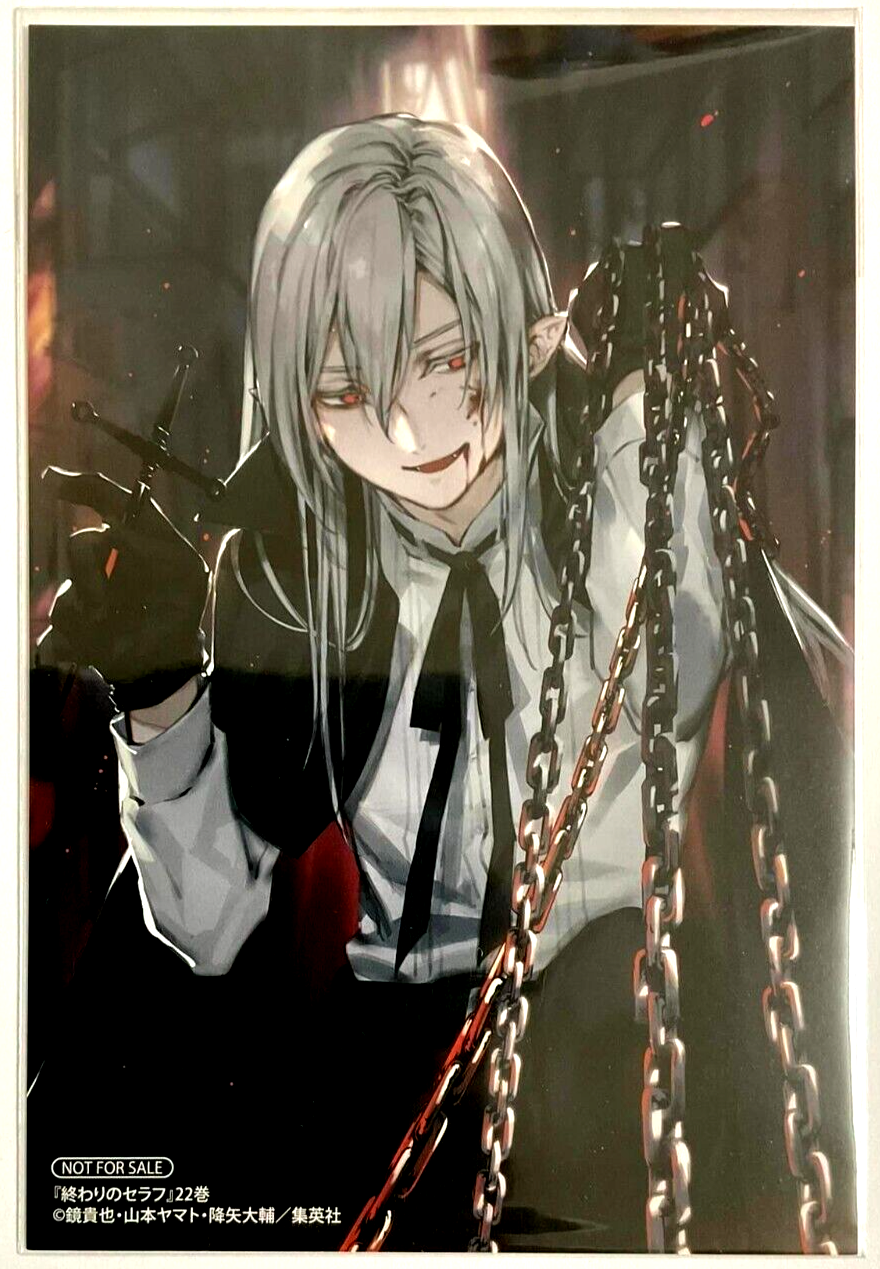 Seraph of the End Bonus Illustration Card 22 Ferid Bathory