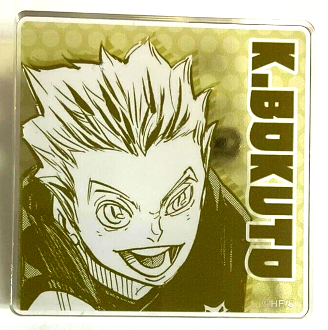 Haikyuu Exhibi Acrylic Badge Button Collection Kotaro Bokuto